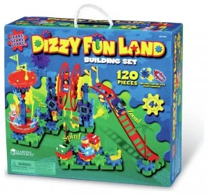 image of Learning Resources Gears Dizzy Fun Land Motorised Set.