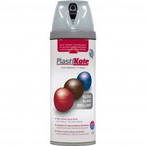 image of Plastikote Premium Gloss Aerosol Spray Paint Smoke Infusion 400ml