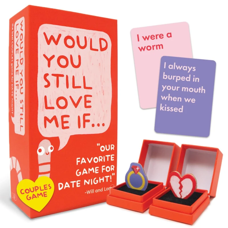 Image of Would You Still Love Me If... Unleash the Fun with Our Couples Card Game - Engaging Date Night Game for Adults - Hilarious and Entertaining Conversati