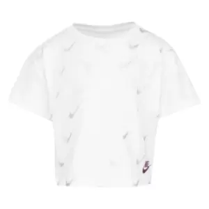 image of Nike With It Short Sleeve T Shirt Infant Girls - White