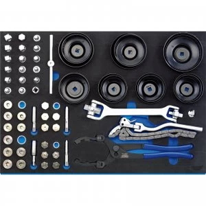 Image of Draper 101 Piece Oil Service Kit in EVA Insert Tray