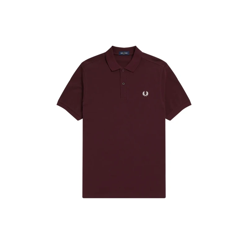 Image of Fred Perry Plain polo shirt Fred Perry Rouge Male S