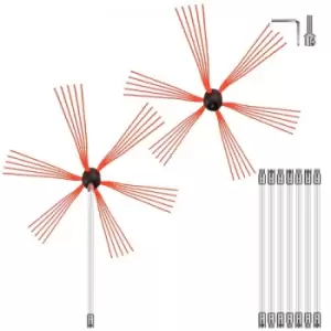 Image of Chimney Sweep Kit Chimney Cleaning Kit 26FT Sooteater Chimney Cleaning Kit