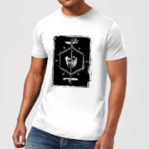Image of Harry Potter Harry Voldemort Wand Mens T-Shirt - White - M