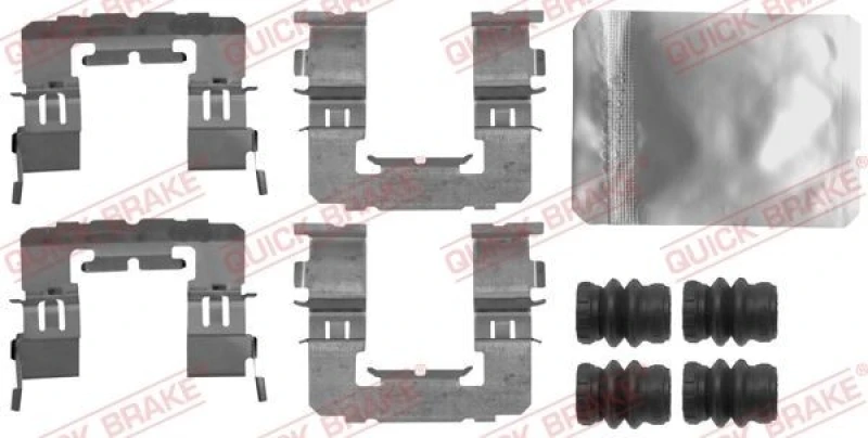 Image of QUICK BRAKE Brake pad fitting kit QUICK BRAKE 109-1891
