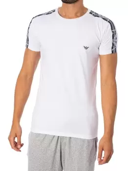 Image of Lounge Organic Sleeve Logo T-Shirt