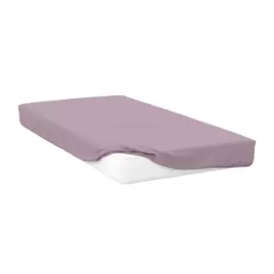 Image of Belledorm 400 Thread Count Egyptian Cotton Fitted Sheet (Kingsize) (Mulberry)