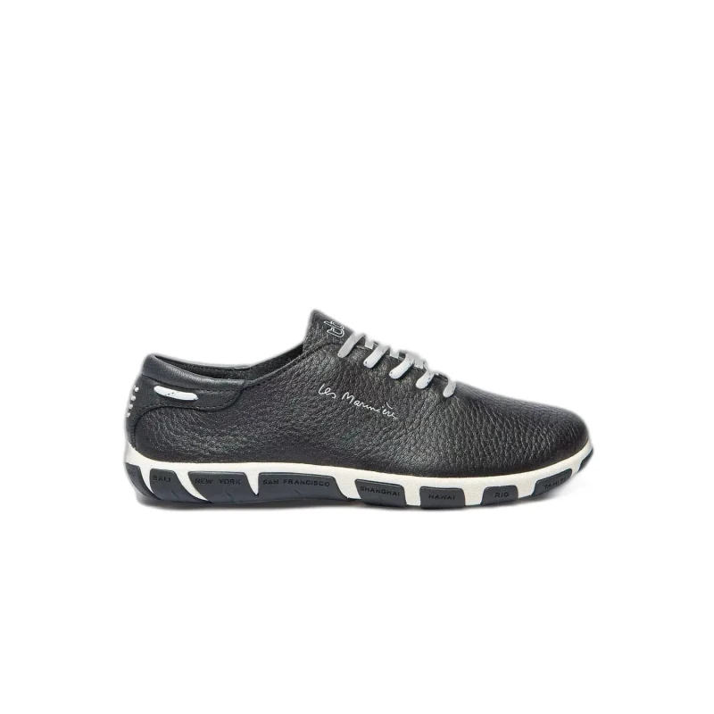 Image of TBS Womens leather Trainers TBS Jazaru Bleu Female 38
