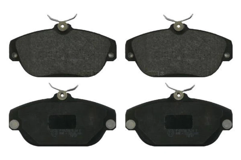 Image of SWAG 55 91 6228 Brake pad set Front Axle, excl. wear warning contact Brake Pad Set,disc brake (402)
