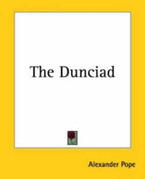 Image of The Dunciad by Alexander Pope Paperback