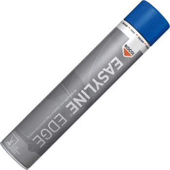 image of Rocol 47003 Easyline EDGE Line Marking Paint 750ml - Blue