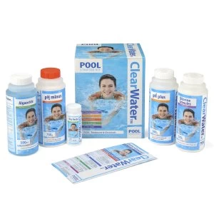 image of Clearwater 1/2 Size Pool Starter Kit