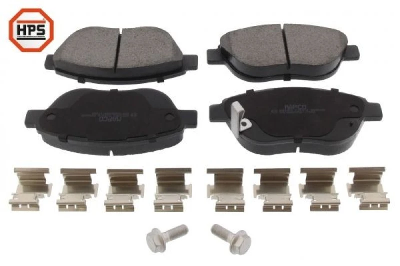 Image of Brake pad set MAPCO 6971HPS