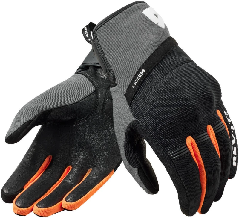 Image of REV'IT! Mosca 2 Gloves Black Orange Size XL