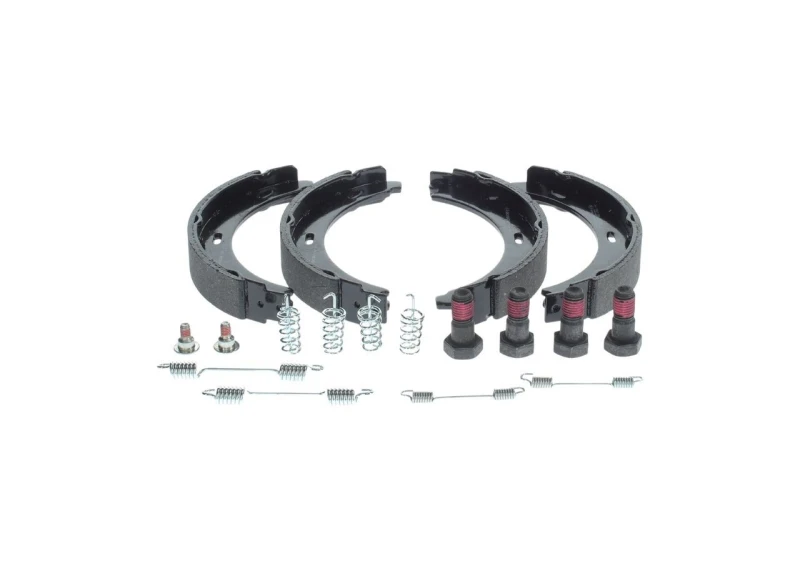 Image of Handbrake shoes Bosch 0 986 487 344