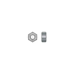 Image of M16 Steel Hex Full Nut BZP