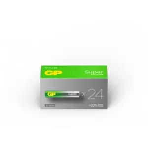 Image of GP GPPCA24AS576 GP Super Alkaline AAA 24's Paper box