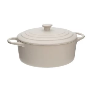 image of Premier Housewares 2.5L Casserole Dish - Beige