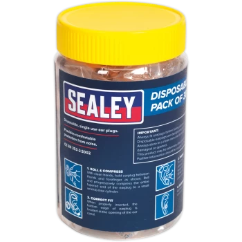 Image of Sealey Disposable Ear Plugs Pack of 30