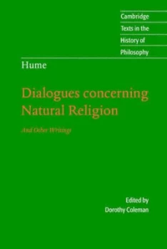 Image of Dialogues Concerning Natural Religion by Dorothy Coleman Book