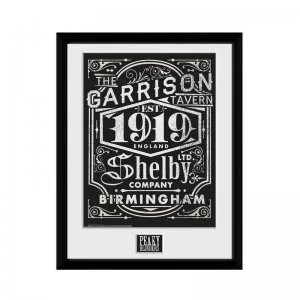 Image of Peaky Blinders Label Framed Print