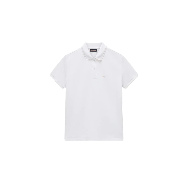 Image of Womens polo shirt Napapijri Aurora Blanc Female XS