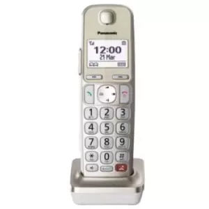 image of Panasonic KX-TGEA25EXN DECT handset Champagne, Gold