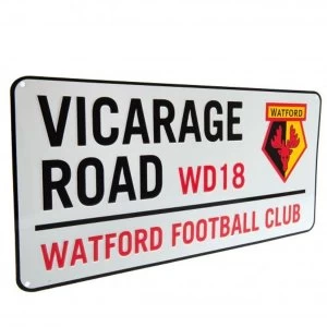 image of Watford FC Street Sign