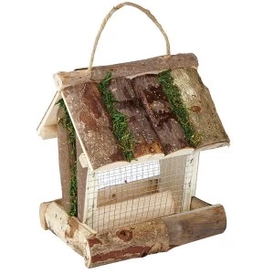 Image of Gardman Rustic Wooden Peanut Feeder