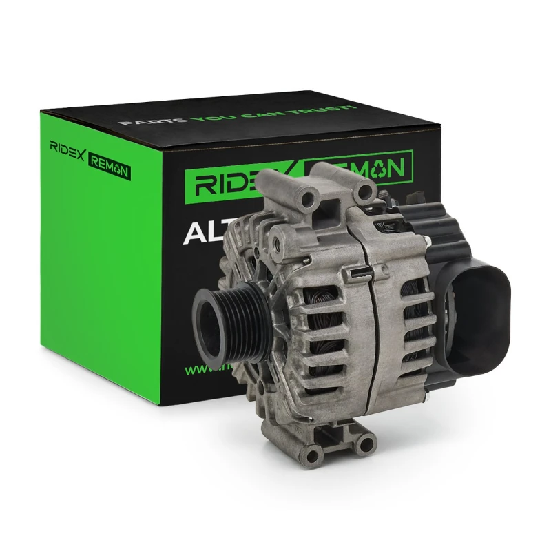 Image of RIDEX REMAN 4G1042R Generator Alternator Charging Current: 230A, Voltage: 14V, with integrated regulator Alternator (4)