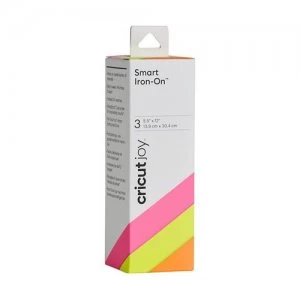 Image of Cricut 2007217 self-adhesive vinyl Permanent Orange Pink Yellow