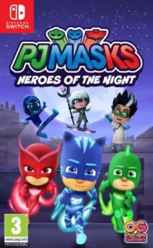 image of PJ Masks Heroes Of The Night Nintendo Switch Game