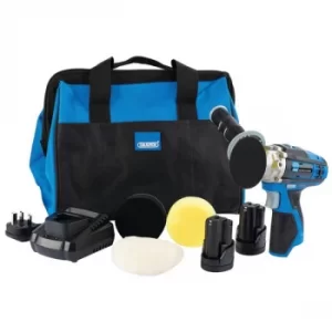Image of Draper 99725 Storm Force 10.8V Mini Polisher Kit (2x 1.5Ah, Charg...