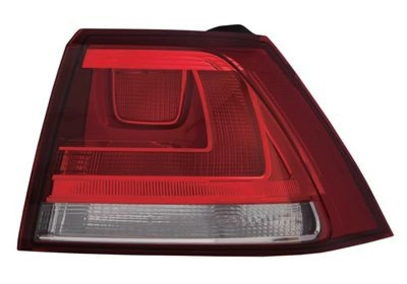 Image of VAN WEZEL 5766922 Rear light Outer section, with bulb holder, Right Combination Rearlight (391)