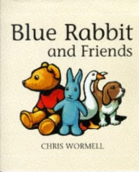 Image of Blue Rabbit and Friends by Christopher Wormell Hardback