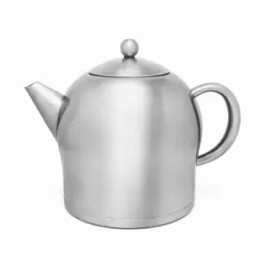 Image of Bredemeijer Teapot Double Wall Minuet Santhee Design 2.0L In Satin Finish Steel