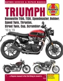 Image of Triumph Bonneville T100, T120, Speedmaster, Bobber, Speed Twin, Thruxton, Street Twin, Cup, Scrambler (16 to 19) : 16 to 19