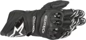 Image of Alpinestars GP PRO R3 Motorcycle Gloves, black, Size 2XL, black, Size 2XL