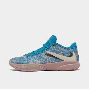Image of Nike Lebron 20 All Star Weekend, Blue Lightning/Coconut Milk-Iron Grey, size: 7, Male, Basketball Performance, DV1191-400