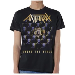 Image of Anthrax - Among The Kings Unisex Large T-Shirt - Black