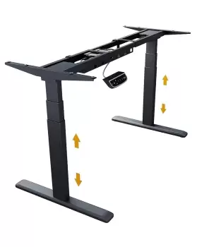 Image of ICY BOX IB-EW205B-T Electric 2 leg(s) Black