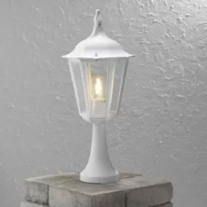 Firenze Outdoor Basic Post Pedestal Light Matt White, IP43