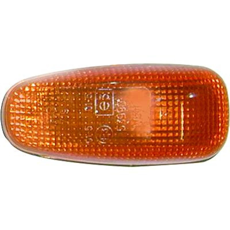 Image of DIEDERICHS 1661074 Turn Signal lateral installation, yellow Indicator (62)