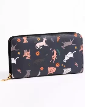 Cotton Traders Womens Animal Purse in Blue