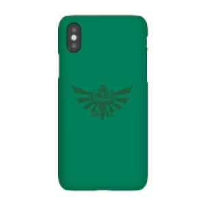 Image of Nintendo The Legend Of Zelda Tribal Hyrule Crest Phone Case - iPhone X - Snap Case - Gloss