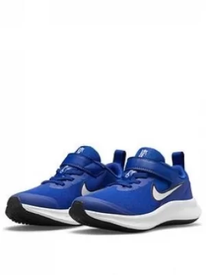 Image of Nike Star Runner 3 Childrens Trainer, Blue/White, Size 11