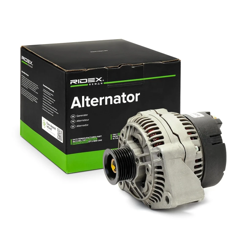 Image of RIDEX REMAN 4G0960R Generator Alternator Charging Current: 90A, Voltage: 12V Alternator (4)