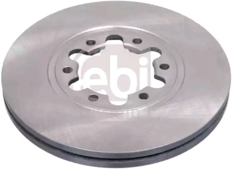 Image of FEBI BILSTEIN 43968 Brake disc Front Axle, internally vented, Coated Brake Disc (82)