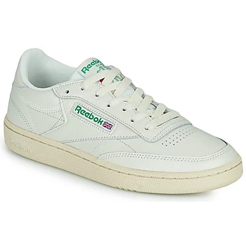 Image of Reebok Classic CLUB C 85 womens Shoes Trainers in Beige,4,5,2.5,7,4.5,5.5
