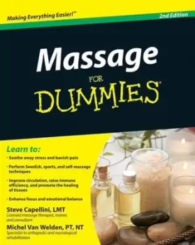 Image of Massage for dummies by Steve Capellini